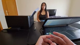 Latina Maid Signs Contract To Fuck 1 Minute Every Hour Until Her Boss With Miss Squirting