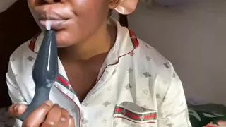 Early Morning Pyama Dildo Fuck