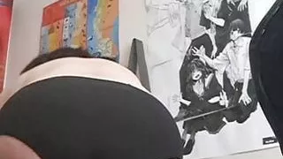 Stepmother tidying up stepson&#039;s room made him hard