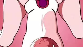 Internal ejaculation thong cumshot