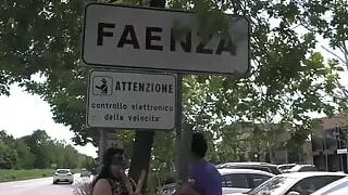 Selvaggia Forte exhibitionist teen with a great desire to transgress