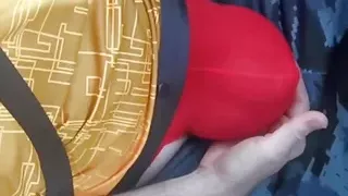 Driving With Big Bag