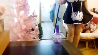 Innocent Asian Submissive French Maid Slave Gets Trained by Her Master