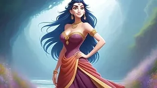 She rejoices after receiving 4 cumshots and a creampie