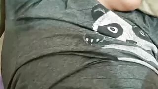 Crot didalem pussy Neighbor Plump Widow Plays in Hotel