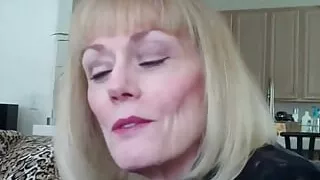 Deep Blowjob Satisfaction From a Mature Blonde