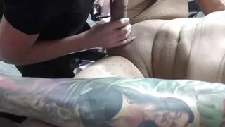 Strap on Stories - 2 Orgasms in My Mouth by Pegging & Sucking Him off and He Xplodes on My Shirt.