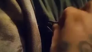 Stroking my cock