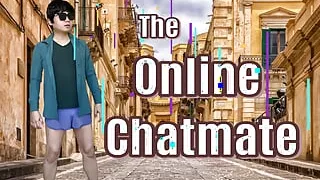 Online hook up end up having sex with hot handsome stranger guy with big uncut cock