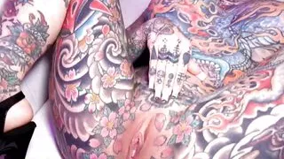 Redhead Tiger Lily Perfect Fuckable Inked Body Gets Banged