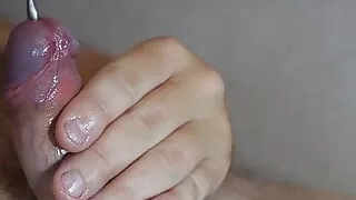 Pleasurable Cock Probing Ending in a Creamy Load