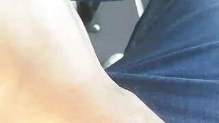 Jerking off on the Bus