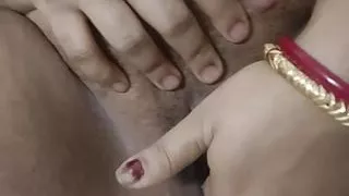 Ritha enjoying with fingering
