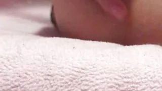 Young girl fingering her perfect virgin hole .amateur video