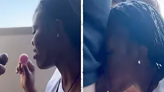 He Cums on My Lollipop and I Lick It All off