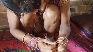 Indian Desi Bhabhi Fucked Hard by Her husband First Time
