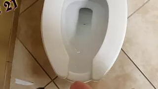 Jerking Off In Lawyers Bathroom