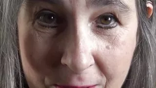 Auntjudys - Busty Mature Hairy Amateur Grace Wants to Masturbate with You (pov)