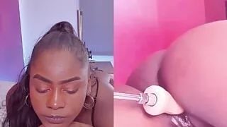 Surviving 24 Hours Using My Fuck Machine