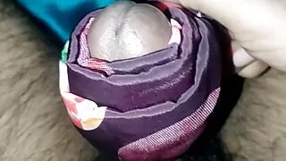 Satin silk handjob porn - No need women pussy (135)