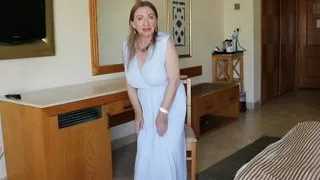 How the hot busty cougar lures young men for sex compilation