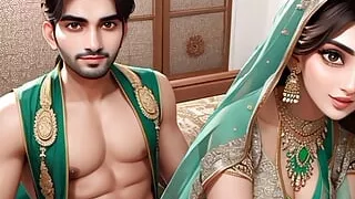 Two Indian Desi 18+ Village's Kaamwali Hardcore GangBang By their House Owners