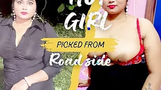 Hot Girl Picked From Road Side