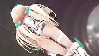 Mmd R-18 Anime Girls Sexy Dancing Clip 365