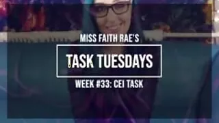 A Cooking Task for Cumsluts - Miss Faith Rae's Femdom Audio CEI Cum Eating Instructions - HD 1080p MP4