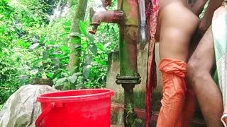 Indian Desi Aunty Shower Fucked.
