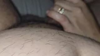 Step mom handjob Indian step son dick in hotel room