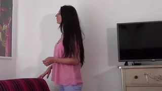 Small tits Sophie Gracia fucked by a big cock from Luke