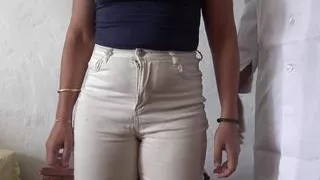 This Turkish girl is SHOCKED !!! Doctor takes out his big cock and fucks her asshole.