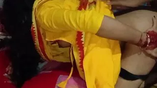 first night sex story of newly married couples. Wife Sex with Husband with Passionate Love Enjoying