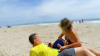 Public cumshots in front of everyone