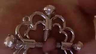 Showers with nipple clamps