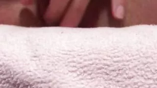 Virgin girl masturbate her wet tight pink pussy