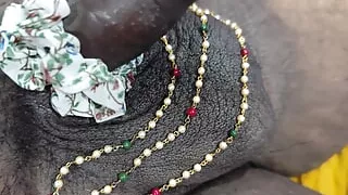 Sexy stepmother hand job to stepson in the bedroom