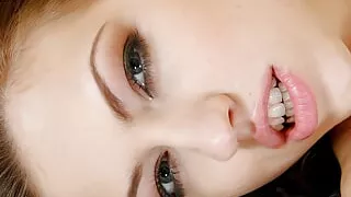 Sexy Brunette with Cum Tits