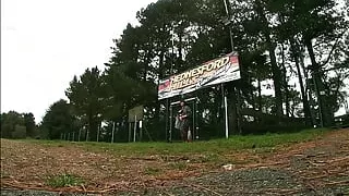 More teasing and flashing outdoors Part 1