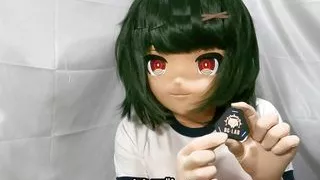 Mr. Costume plays a game with low frequency (E-STIM)