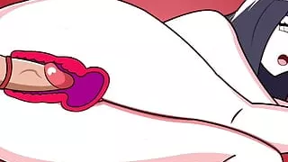 Slut receives milk inside (internal ejaculation) parody naruto