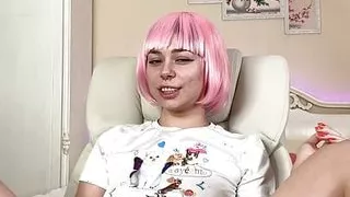 Masturbating while watching anime