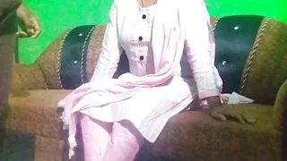 College friend all night at home