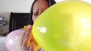 I Blow You Stroke I Want to Tease You with My Balloons, I Want to Watch You Stroke Your Cock to Every Blow of Breath