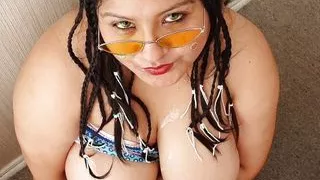 BBW Caribbean Cum Slut Queen