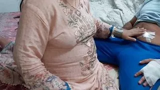 The step-mother became disturbed by the stepson's actions