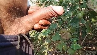 Morning play with monster 8 inch huge cock