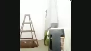 Black Cougar Mutual Masturbation with Giant Dick Guy