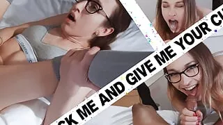 Just Fuck Me - and Give Me Your Cum! Emily Adaire & Blh